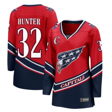 Fanatics Branded Washington Capitals Women's Dale Hunter Breakaway Red 2020/21 Special Edition NHL Jersey