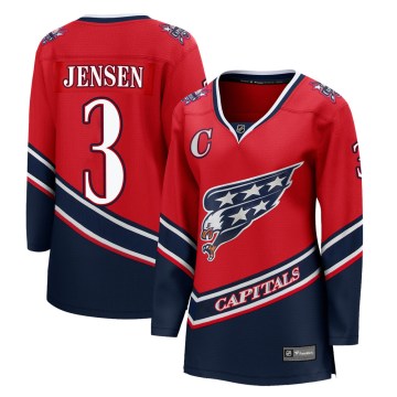 Fanatics Branded Washington Capitals Women's Nick Jensen Breakaway Red 2020/21 Special Edition NHL Jersey
