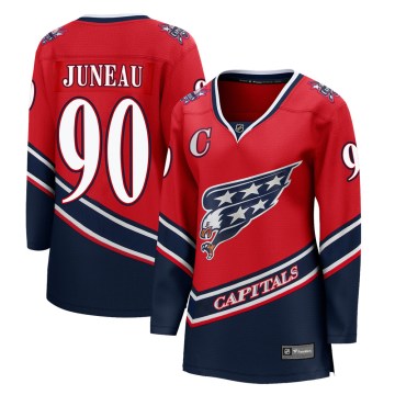 Fanatics Branded Washington Capitals Women's Joe Juneau Breakaway Red 2020/21 Special Edition NHL Jersey