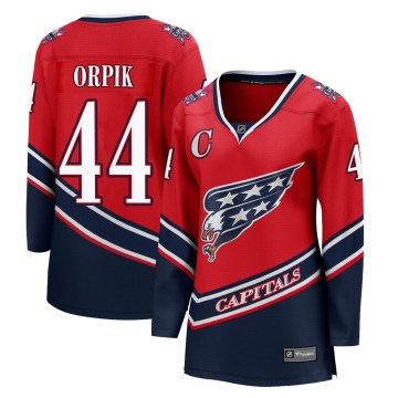 Fanatics Branded Washington Capitals Women's Brooks Orpik Breakaway Red 2020/21 Special Edition NHL Jersey