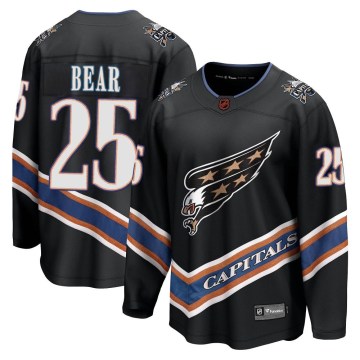 Fanatics Branded Washington Capitals Youth Ethan Bear Breakaway Black Special Edition 2.0 NHL Jersey