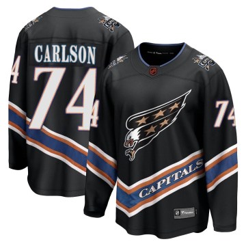 Fanatics Branded Washington Capitals Youth John Carlson Breakaway Black Special Edition 2.0 NHL Jersey
