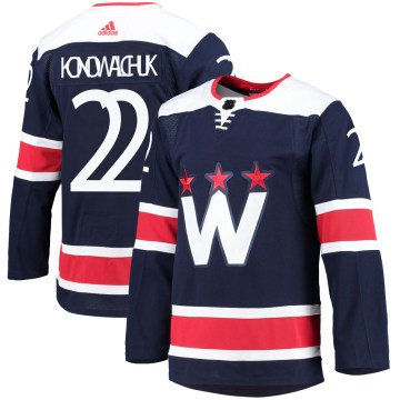 Adidas Washington Capitals Youth Steve Konowalchuk Authentic Navy 2020/21 Alternate Primegreen Pro NHL Jersey