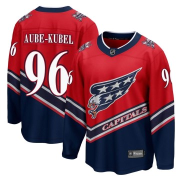Fanatics Branded Washington Capitals Youth Nicolas Aube-Kubel Breakaway Red 2020/21 Special Edition NHL Jersey