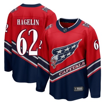 Fanatics Branded Washington Capitals Youth Carl Hagelin Breakaway Red 2020/21 Special Edition NHL Jersey