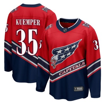 Fanatics Branded Washington Capitals Youth Darcy Kuemper Breakaway Red 2020/21 Special Edition NHL Jersey