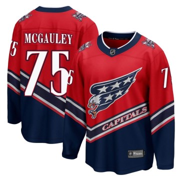 Fanatics Branded Washington Capitals Youth Tim McGauley Breakaway Red 2020/21 Special Edition NHL Jersey