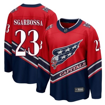 Fanatics Branded Washington Capitals Youth Michael Sgarbossa Breakaway Red 2020/21 Special Edition NHL Jersey