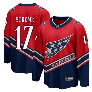 Fanatics Branded Washington Capitals Youth Dylan Strome Breakaway Red 2020/21 Special Edition NHL Jersey