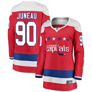 Fanatics Branded Washington Capitals Women's Joe Juneau Breakaway Red Alternate NHL Jersey