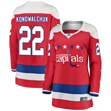 Fanatics Branded Washington Capitals Women's Steve Konowalchuk Breakaway Red Alternate NHL Jersey