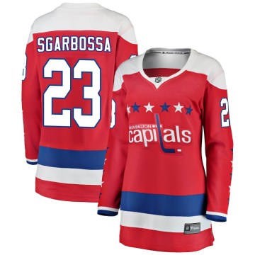 Fanatics Branded Washington Capitals Women's Michael Sgarbossa Breakaway Red Alternate NHL Jersey