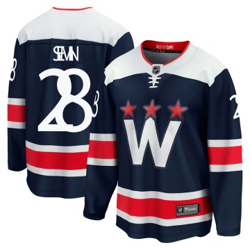Fanatics Branded Washington Capitals Men's Alexander Semin Premier Navy zied Breakaway 2020/21 Alternate NHL Jersey