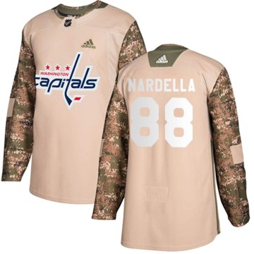 Adidas Washington Capitals Men's Bobby Nardella Authentic Camo Veterans Day Practice NHL Jersey