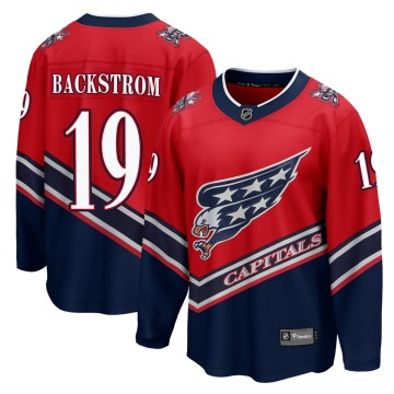 Fanatics Branded Washington Capitals Men's Nicklas Backstrom Breakaway Red 2020/21 Special Edition NHL Jersey