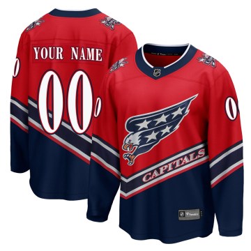 Fanatics Branded Washington Capitals Men's Custom Breakaway Red Custom 2020/21 Special Edition NHL Jersey