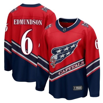 Fanatics Branded Washington Capitals Men's Joel Edmundson Breakaway Red 2020/21 Special Edition NHL Jersey