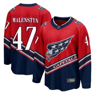 Fanatics Branded Washington Capitals Men's Beck Malenstyn Breakaway Red 2020/21 Special Edition NHL Jersey