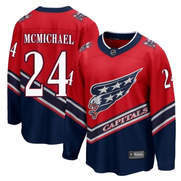 Fanatics Branded Washington Capitals Men's Connor McMichael Breakaway Red 2020/21 Special Edition NHL Jersey