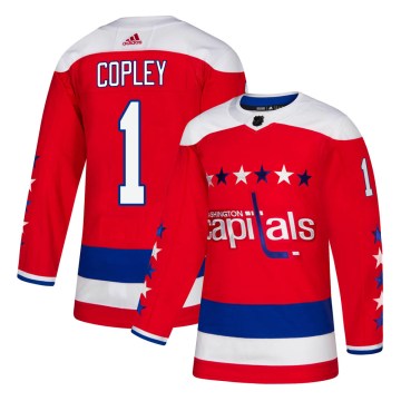 Adidas Washington Capitals Youth Pheonix Copley Authentic Red Alternate NHL Jersey
