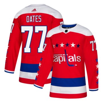 Adidas Washington Capitals Youth Adam Oates Authentic Red Alternate NHL Jersey