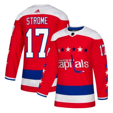 Adidas Washington Capitals Youth Dylan Strome Authentic Red Alternate NHL Jersey